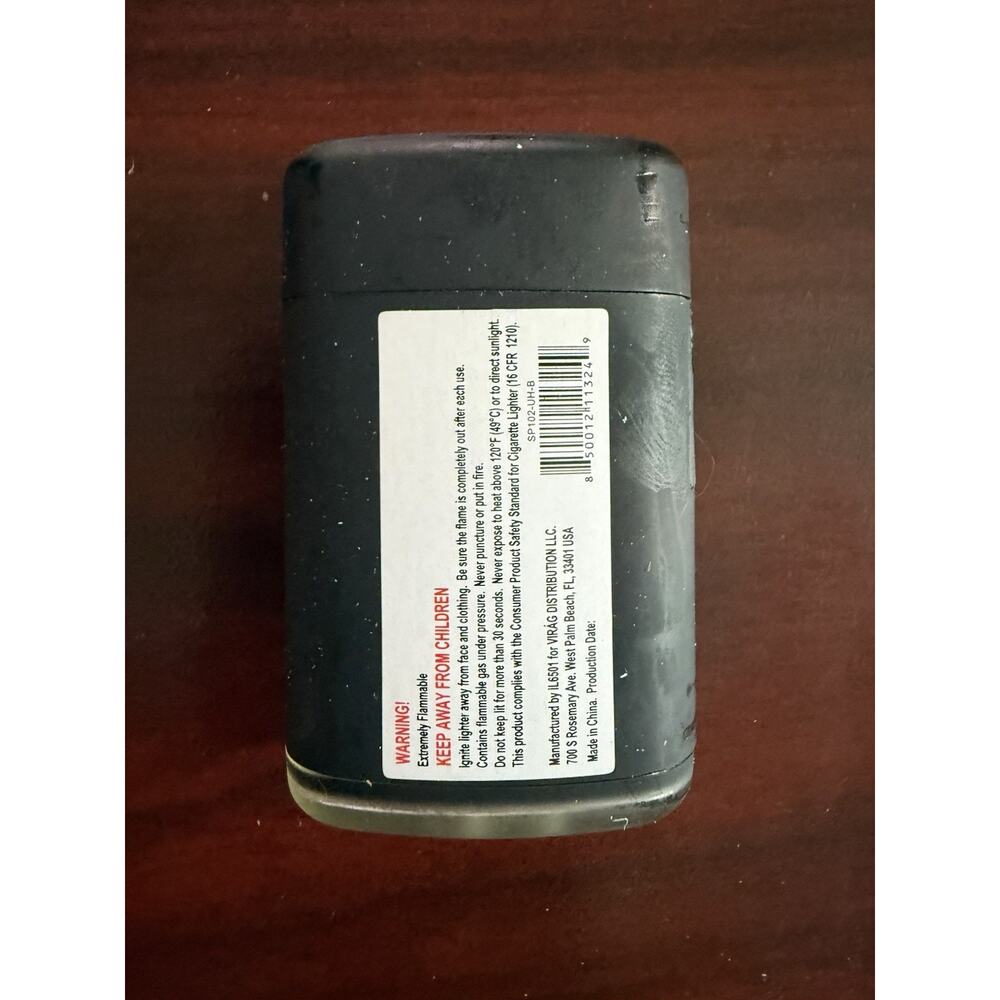 Case 12 Upland Hemp Premium Flip Top Refillable Torch Lighter Butane Adjustable - Picture 10 of 15